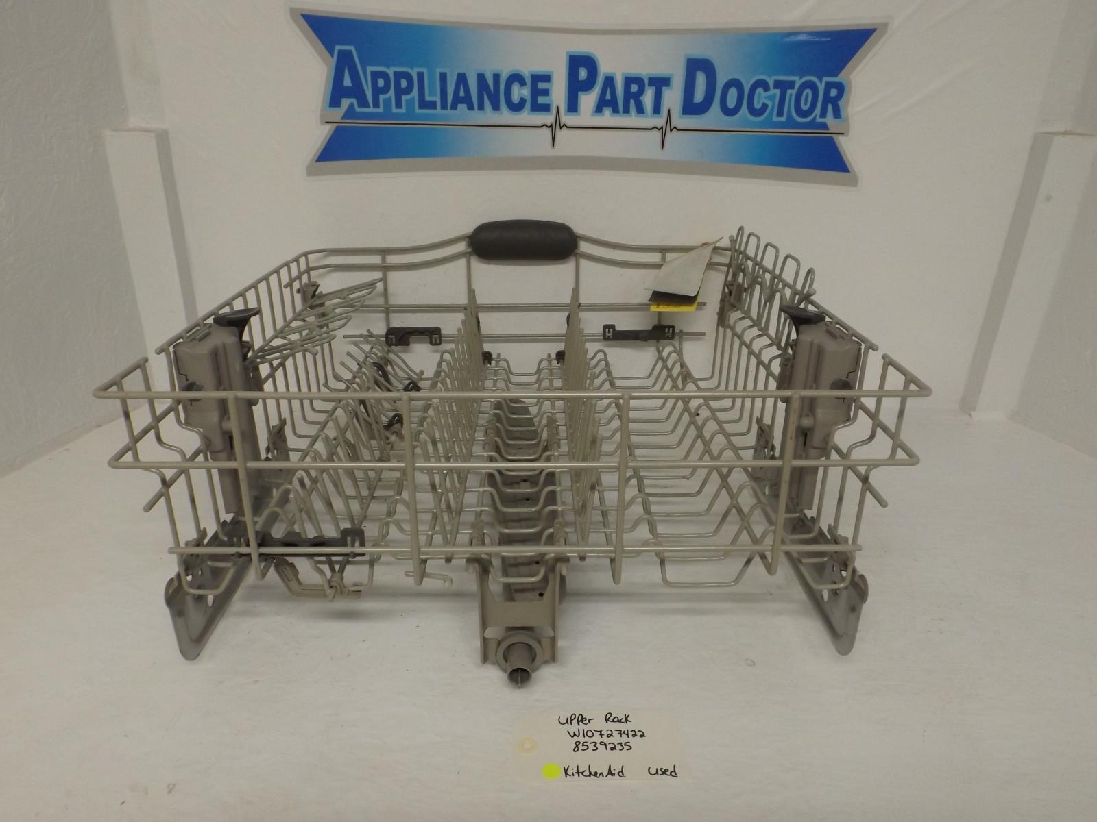 KitchenAid Dishwasher W10727422 8539235 Upper Rack Used KitchenAid Dishwasher W10727422 8539235 Upper Rack Used